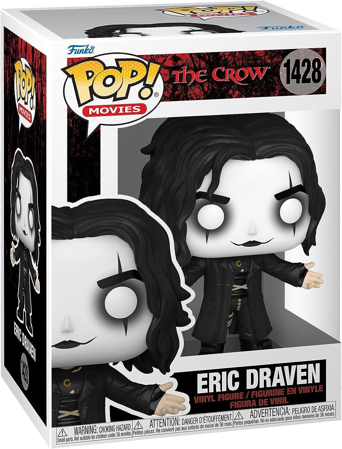 POP! MOVIES #1428 PVC THE CROW ERIC DRAVEN