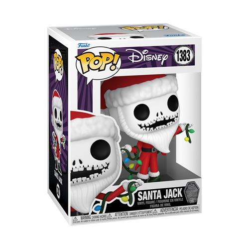 POP! DISNEY #1383 PVC NIGHTMARE BEFORE CHRISTMAS SANTA JACK