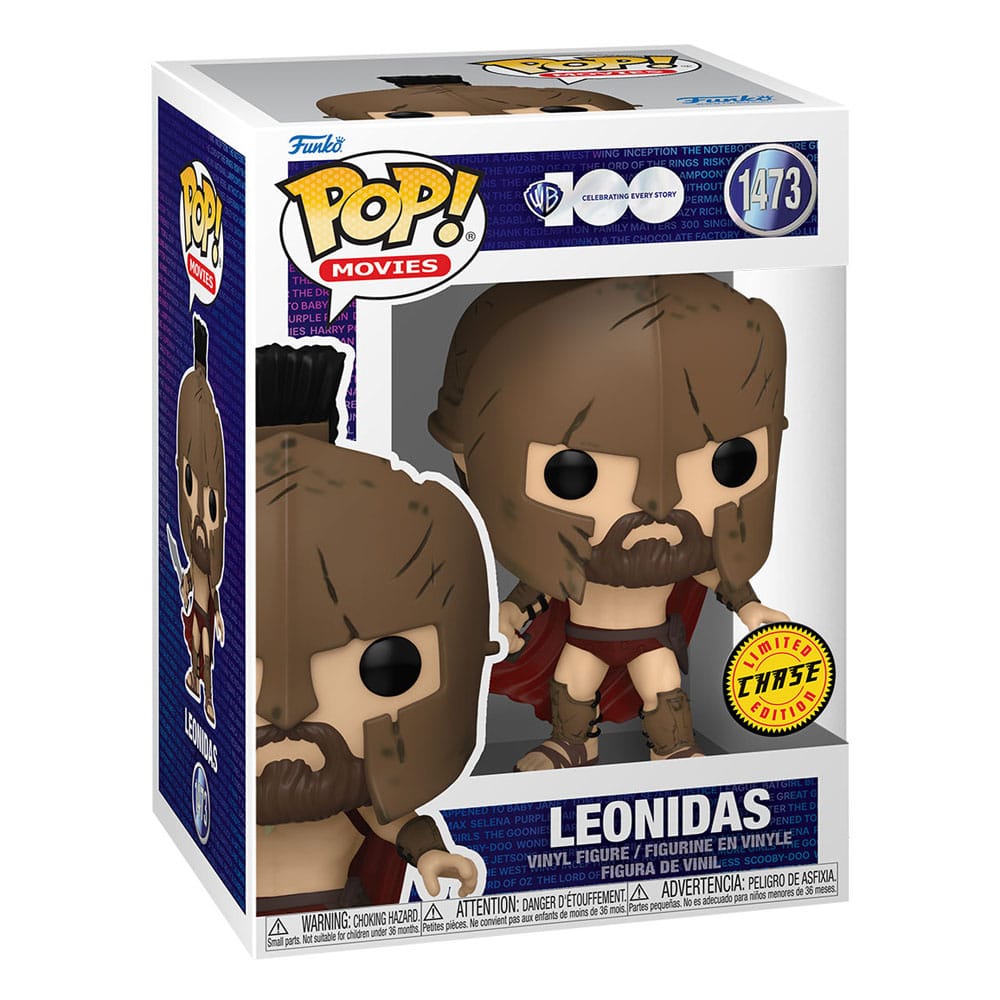 POP! MOVIES #1473 PVC 100 LEONIDAS CHASE