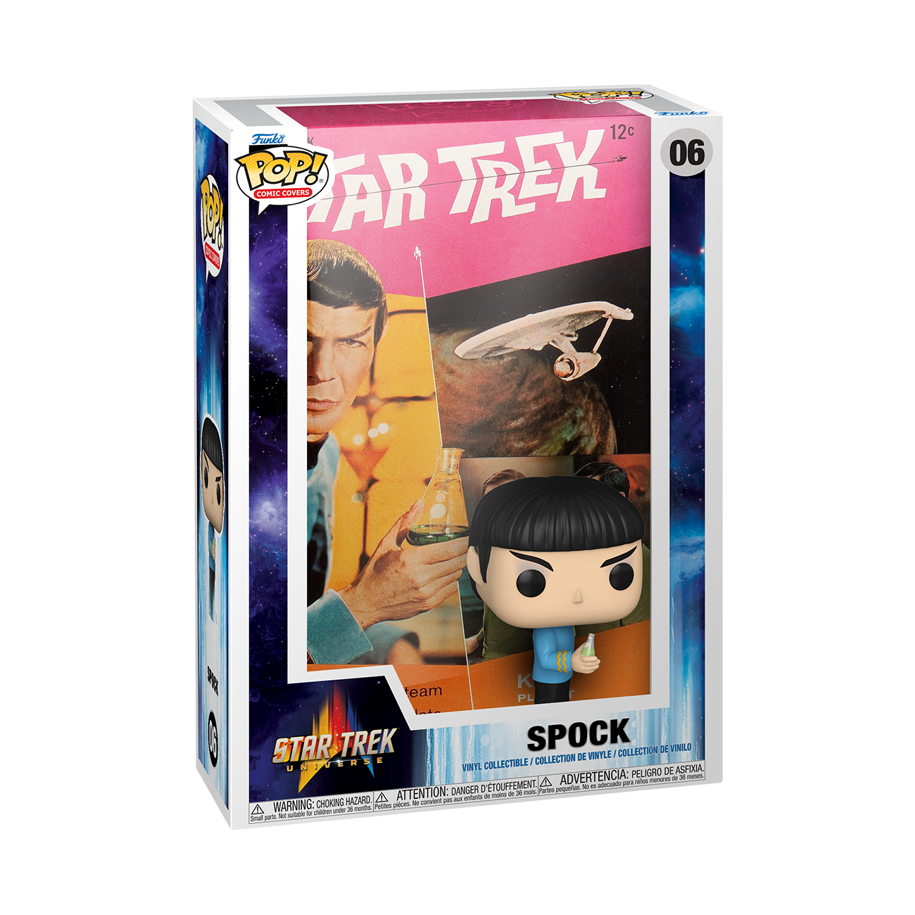 POP! COMIC COVERS #006 PVC STAR TREK SPOCK