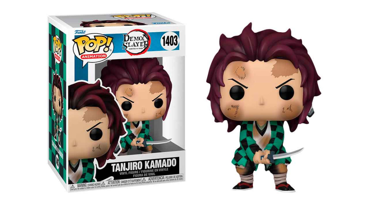 POP! ANIMATION #1403 DEMON SLAYER PVC TANJIRO KAMADO (TRAINING)
