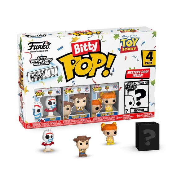 TOY STORY BITTY POP! VINYL FIGURE 4-PACK FORKY 2,5 CM