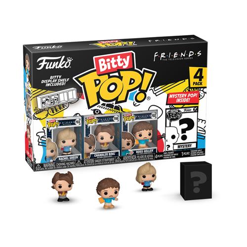 FRIENDS BITTY POP! VINYL FIGURE 4-PACK 80' RACHEL 2,5 CM