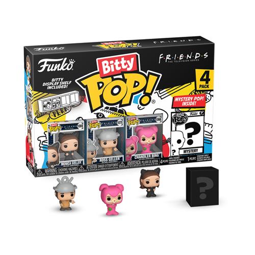 FRIENDS BITTY POP! VINYL FIGURE 4-PACK MONICA AS CATWOMAN 2,5 CM