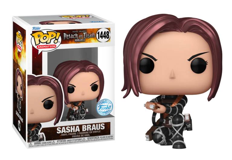 POP! ANIMATION #1448 PVC ATTACK ON TITAN SASHA BRAUS SE