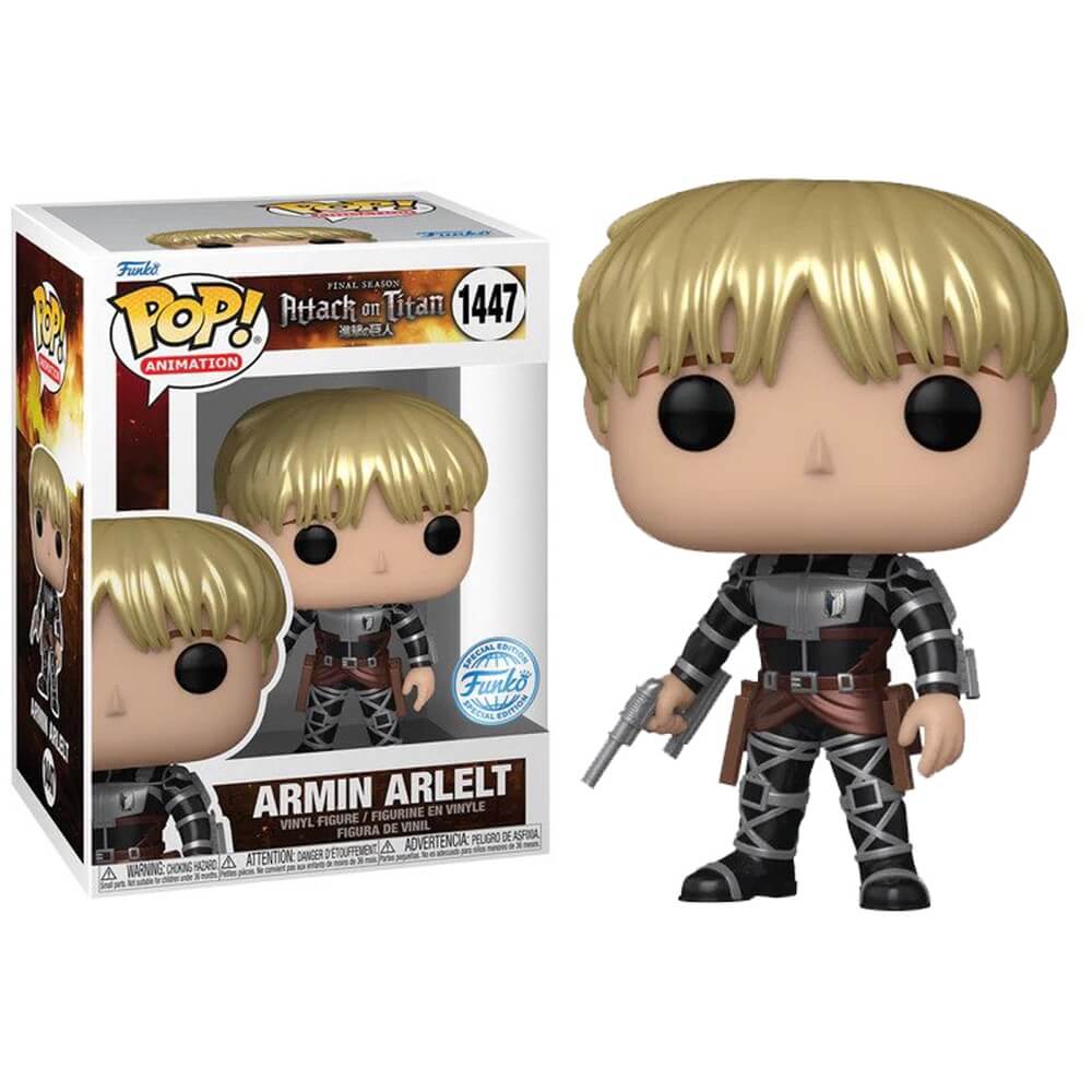 POP! ANIMATION #1447 PVC ATTACK ON TITAN ARMIN ARLELT