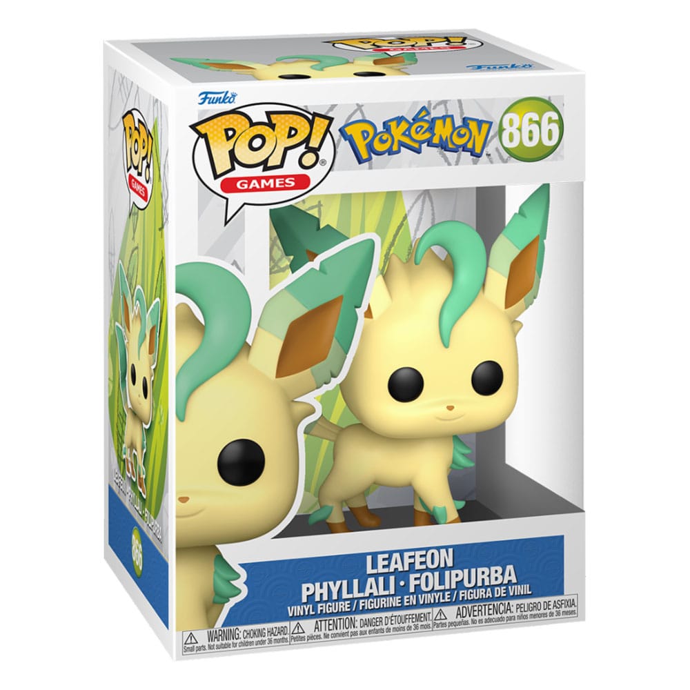 POP! GAMES #866 PVC POKEMON LEAFEON