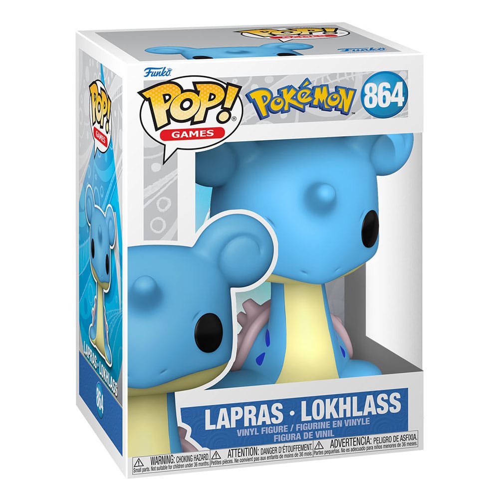 POP! GAMES #864 PVC POKEMON LAPRAS (EMEA)