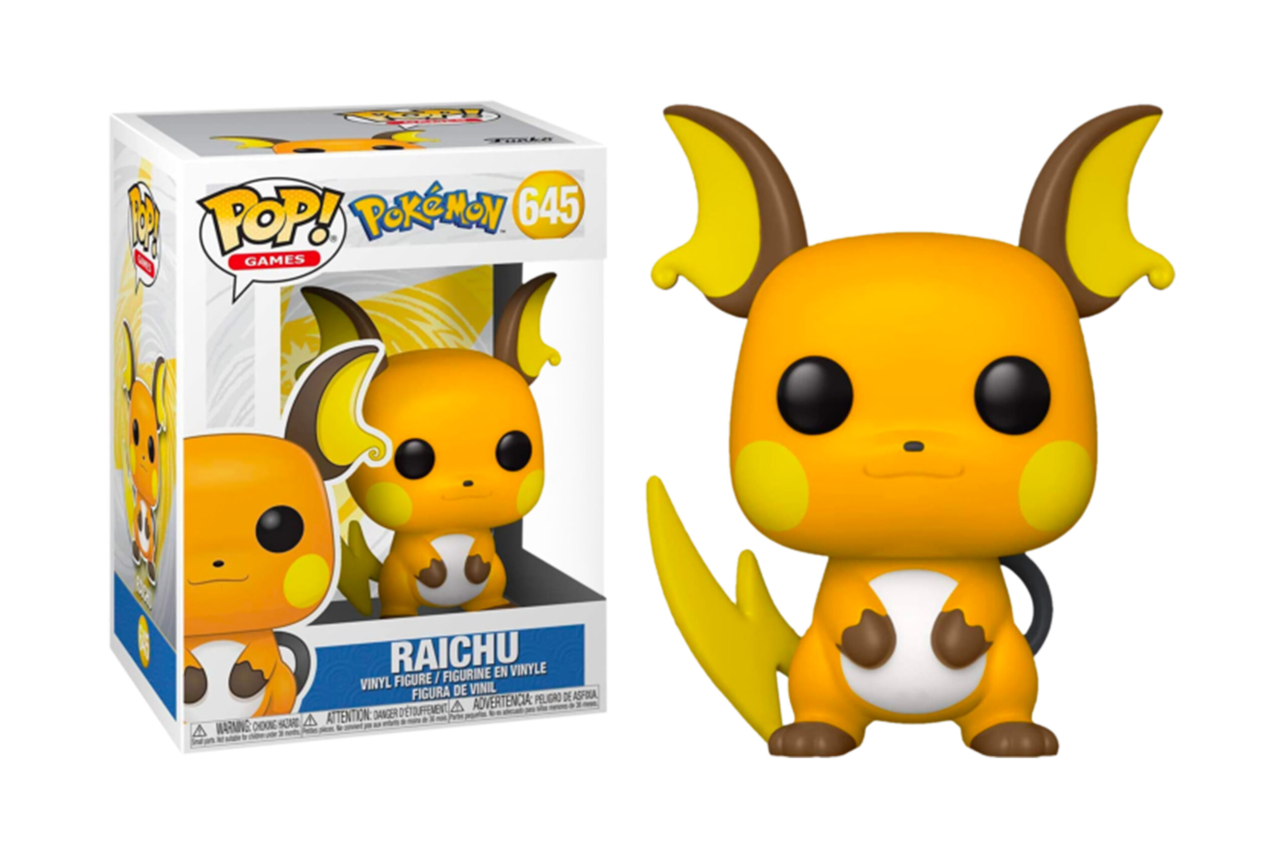 POP! GAMES #645 PVC POKEMON RAICHU