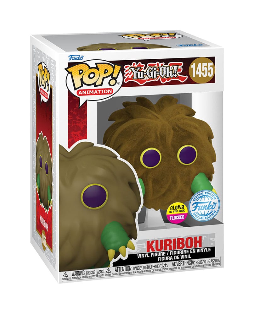 POP! ANIMATION #1455 YU-GI-OH! PVC KURIBOH FLOCKED GLOW IN THE DARK