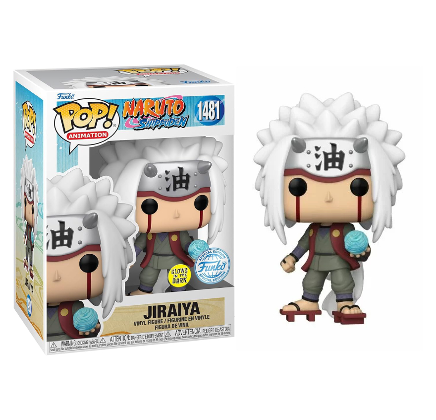 POP! ANIMATION #1481 PVC NARUTO SHIPPUDEN JIRAIYA GITD