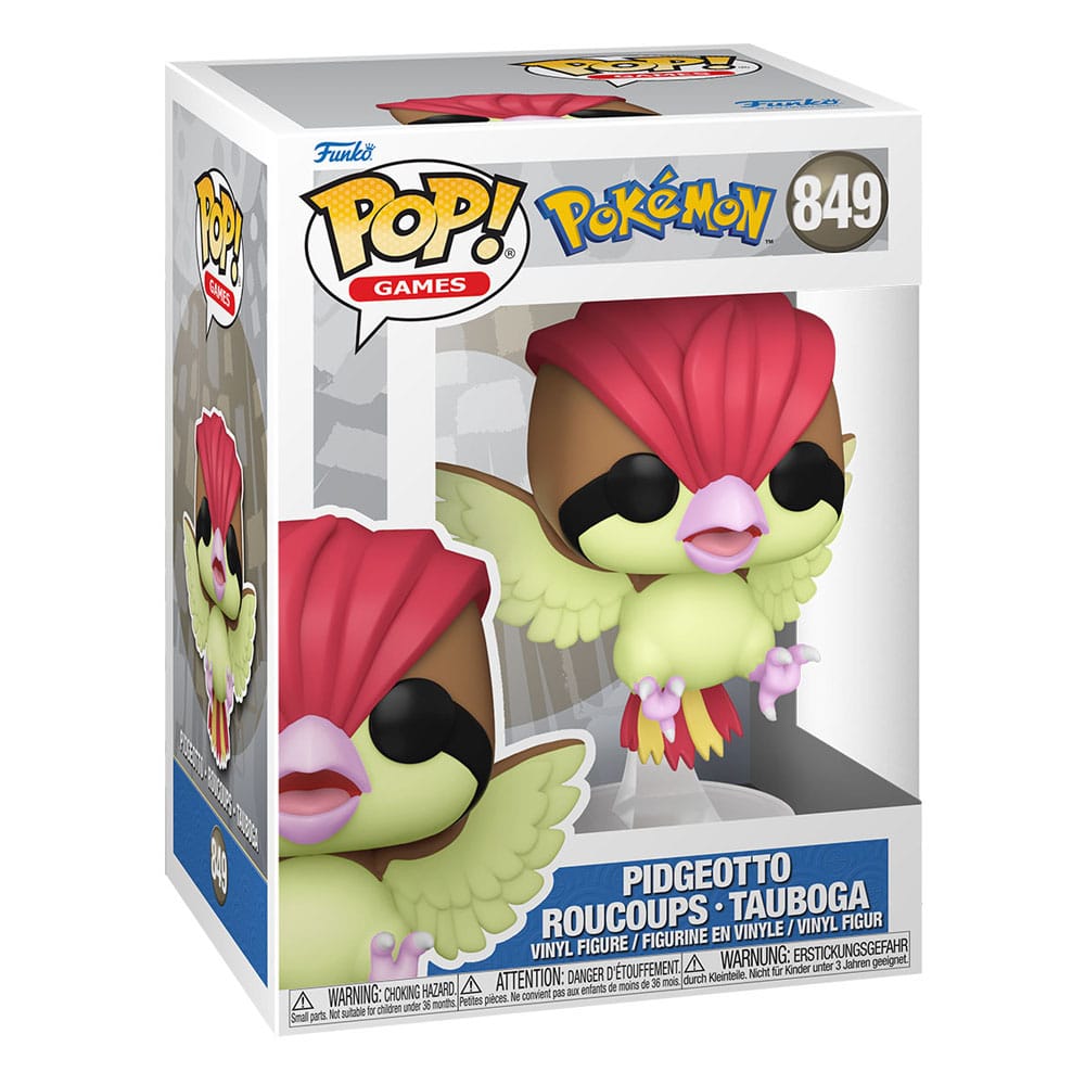 POP! GAMES #849 PVC POKEMON PIDGEOTTO