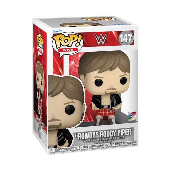 POP! WWE #147 PVC 'ROWDY' RODDY PIPER