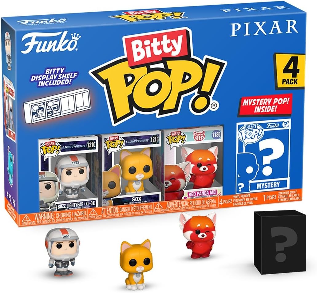 PIXAR BITTY POP! VINYL FIGURE 4-PACK LIGHTYEAR 2,5 CM