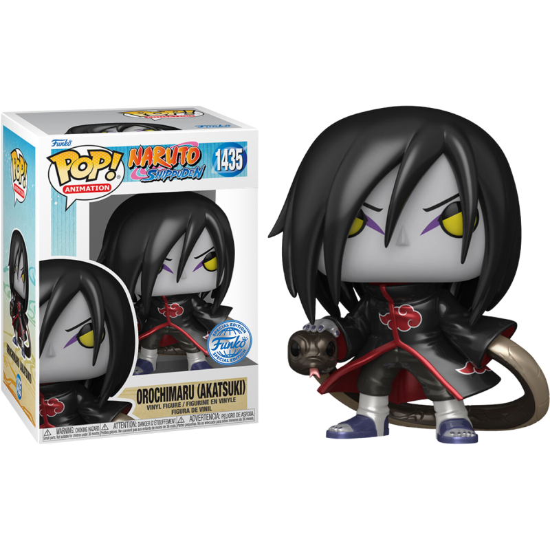 POP! ANIMATION #1435 PVC NARUTO SHIPPUDEN OROCHIMARU (AKATSUKI) METALLIC