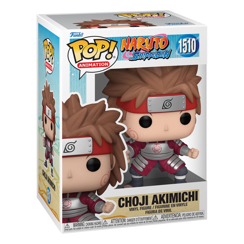 POP! ANIMATION #1510 PVC NARUTO SHIPPUDEN CHOJI AKIMICHI