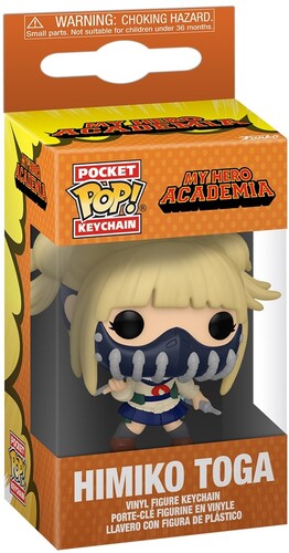 POCKET POP! KEYCHAIN MY HERO ACADEMIA HIMIKO TOGA W/FACE COVER