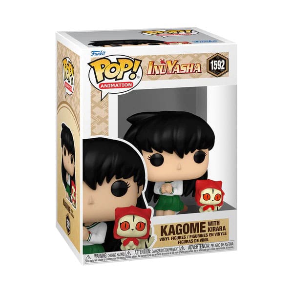POP! ANIMATION #1592 INU YASHA KAGOME W/KIRARA