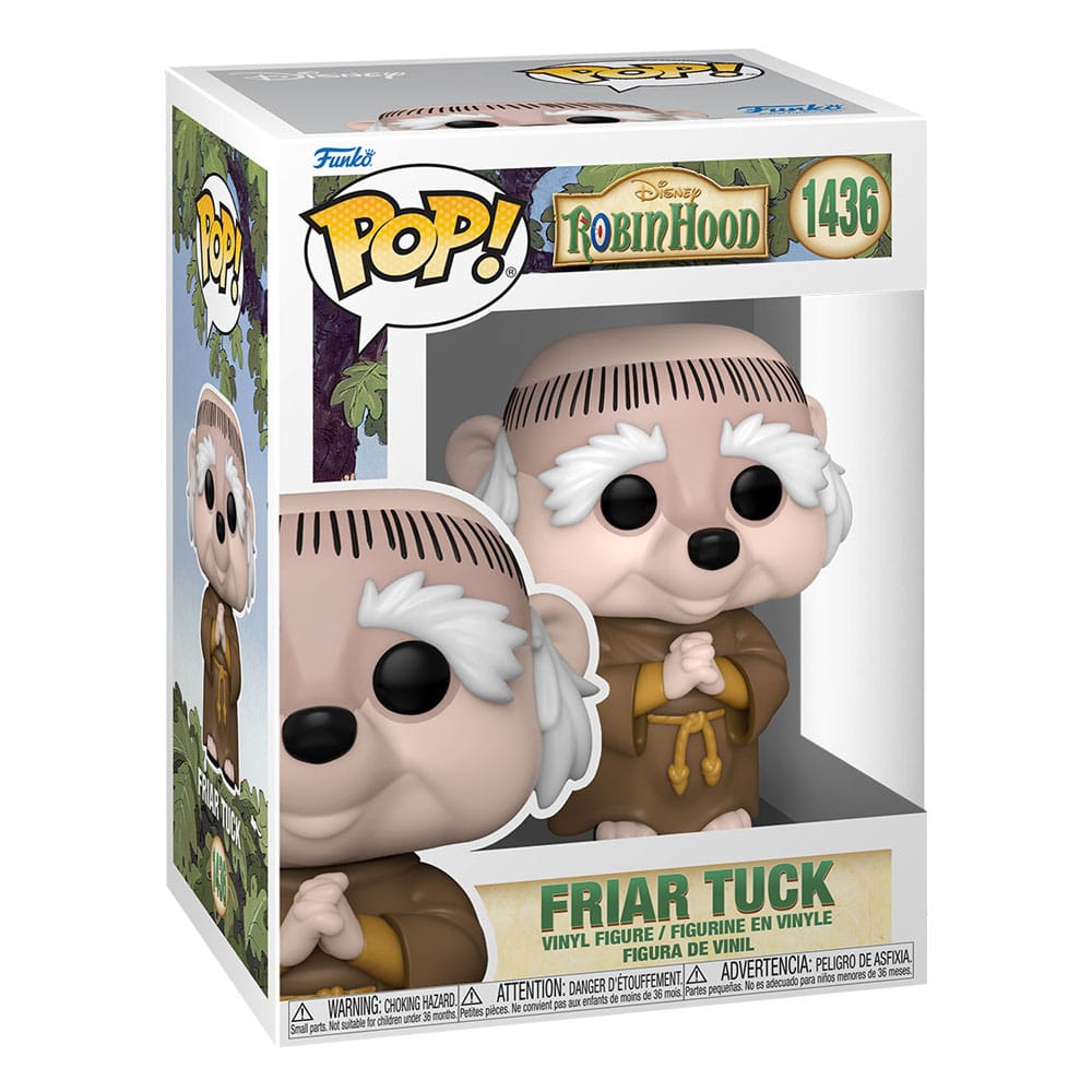 POP! DISNEY #1436 PVC ROBIN HOOD FRIAR TUCK