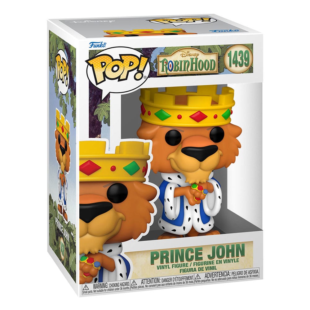 POP! DISNEY #1439 PVC ROBIN HOOD PRINCE JOHN