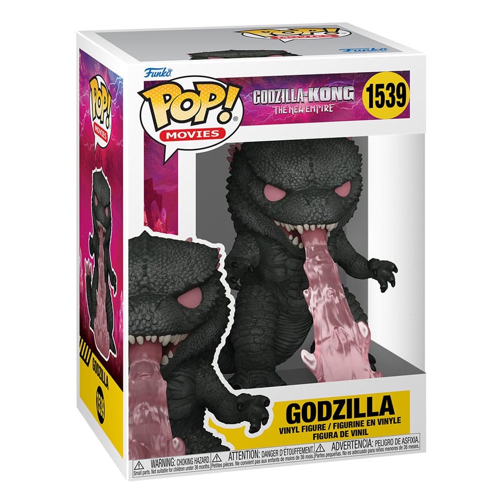 POP! MOVIES #1539 PVC GODZILLA X KONG THE NEW EMPIRE GODZILLA