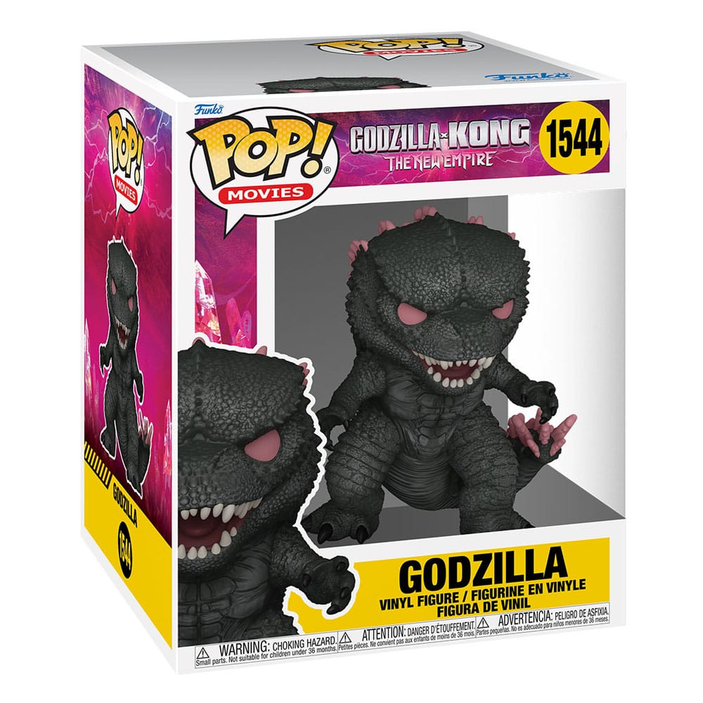 POP MOVIES #1544 PVC GODZILLA X KONG THE NEW EMPIRE GODZILLA 15CM