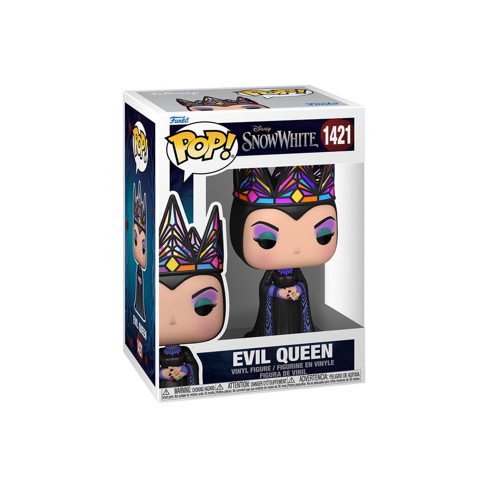 POP! DISNEY #1421 PVC SNOW WHITE EVIL QUEEN (BLACK & PURPLE GOWN)