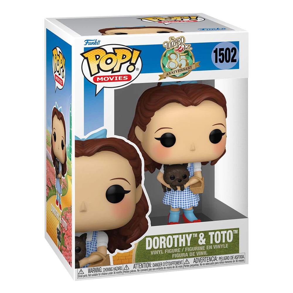 POP MOVIES #1502 PVC THE WIZARD OF OZ DOROTHY & TOTO
