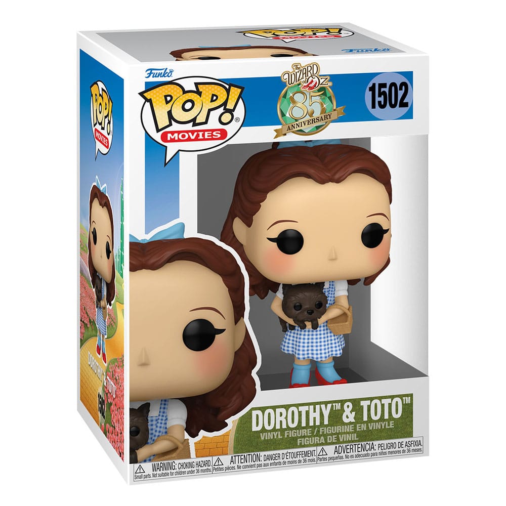POP! MOVIES #1502 PVC THE WIZARD OF OZ DOROTHY & TOTO
