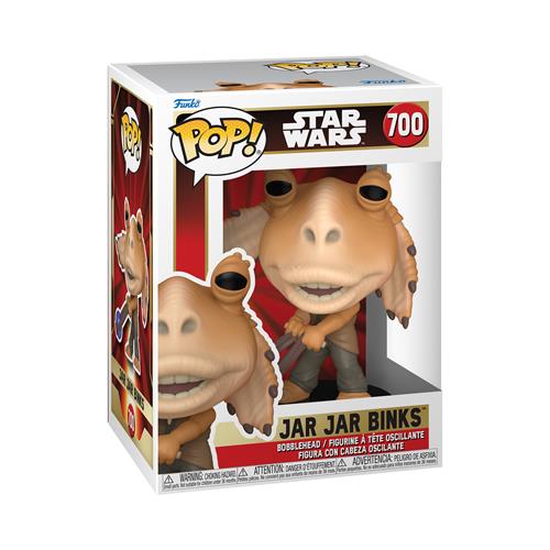 POP! STAR WARS #700 PVC BOBBLE HEAD JAR JAR BINKS W/BOOMA BALLS