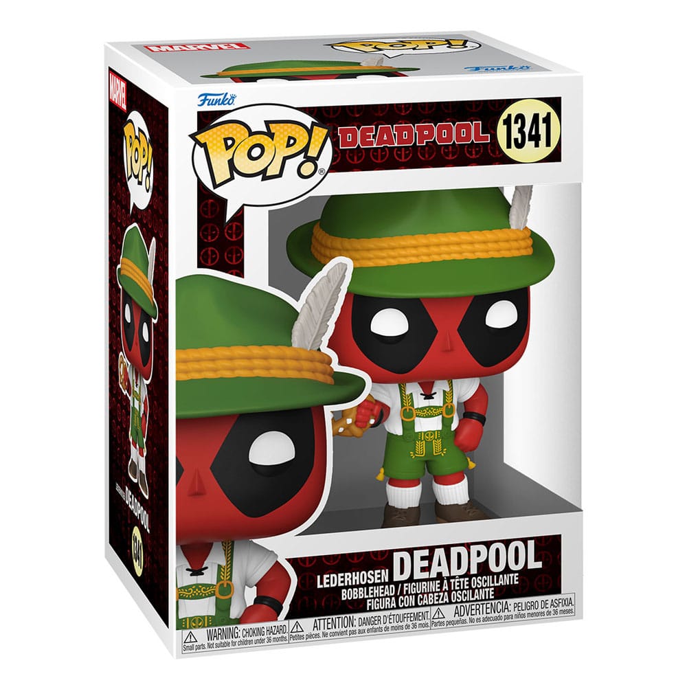 POP! MARVEL #1341 PVC LEDERHOSEN DEADPOOL