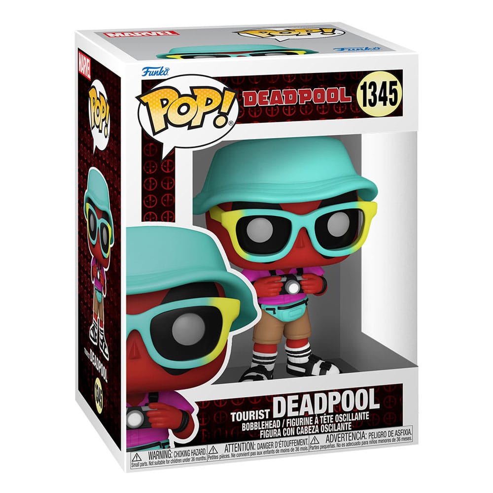 POP! MARVEL #1345 PVC TOURIST DEADPOOL