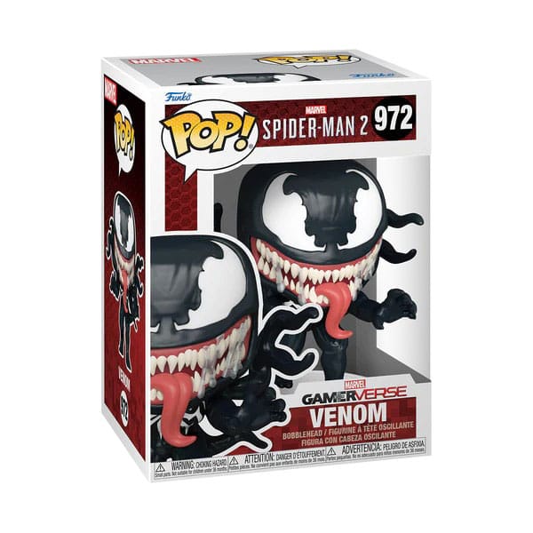 POP! MARVEL #972 PVC BOBBLE HEAD SPIDER-MAN 2 VENOM