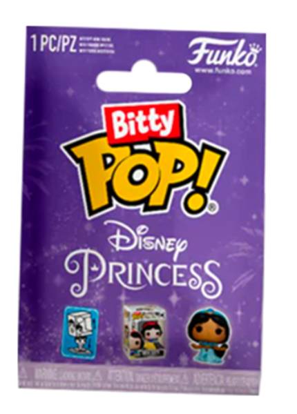 DISNEY PRINCESS BITTY POP! VINYL FIGURE 2,5 CM BLIND BAG