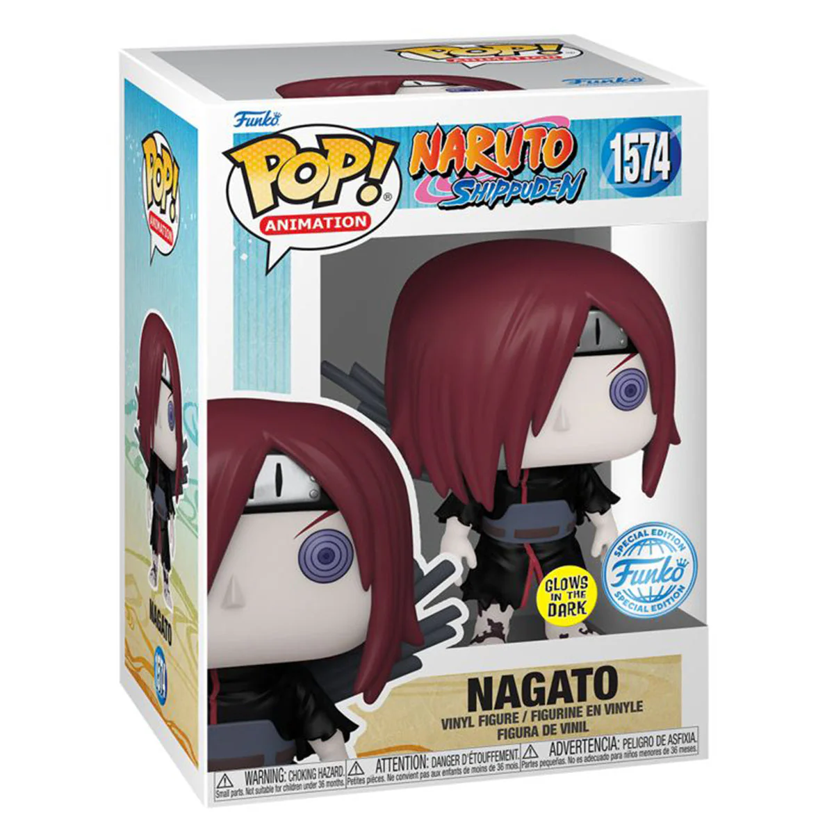 POP! ANIMATION #1574 PVC NARUTO SHIPPUDEN NAGATO GITD