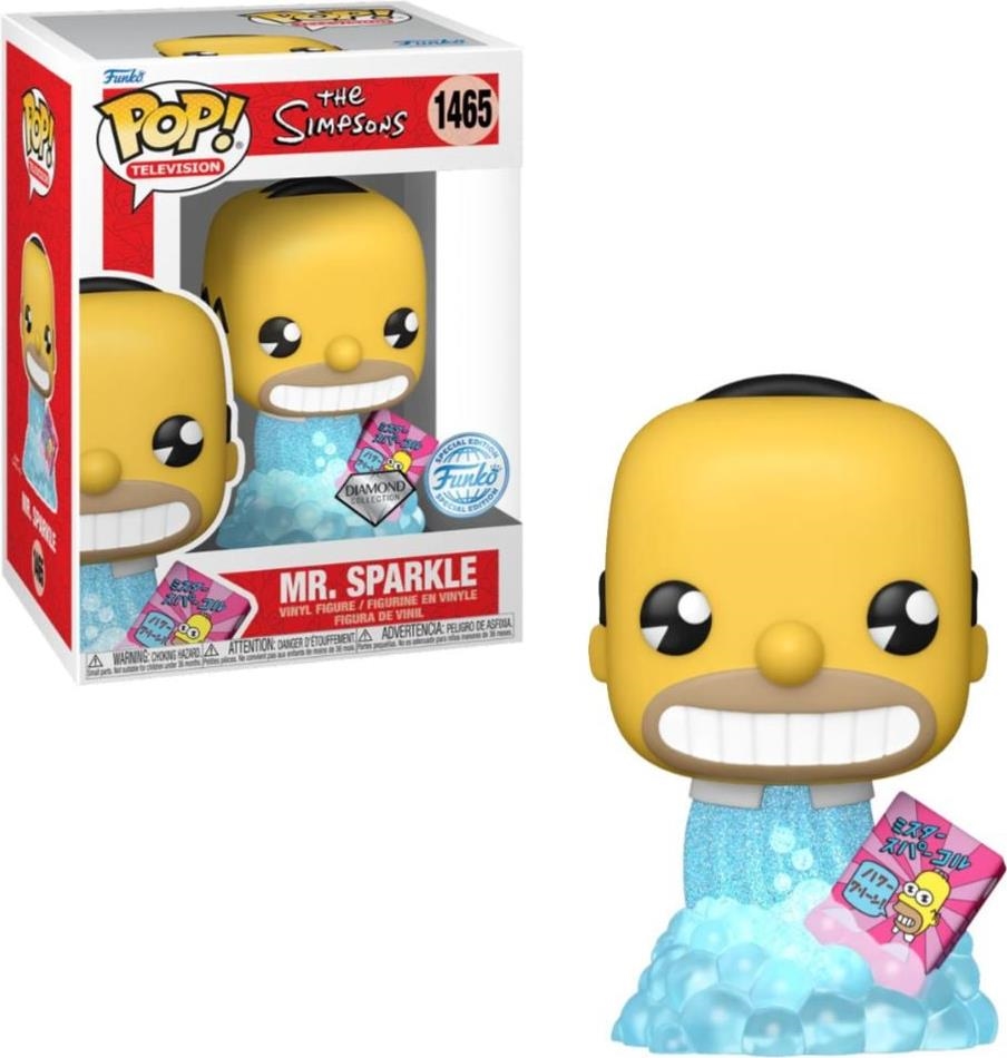 POP! TELEVISION #1465 PVC THE SIMPSONS MR. SPARKLE DIAMOND