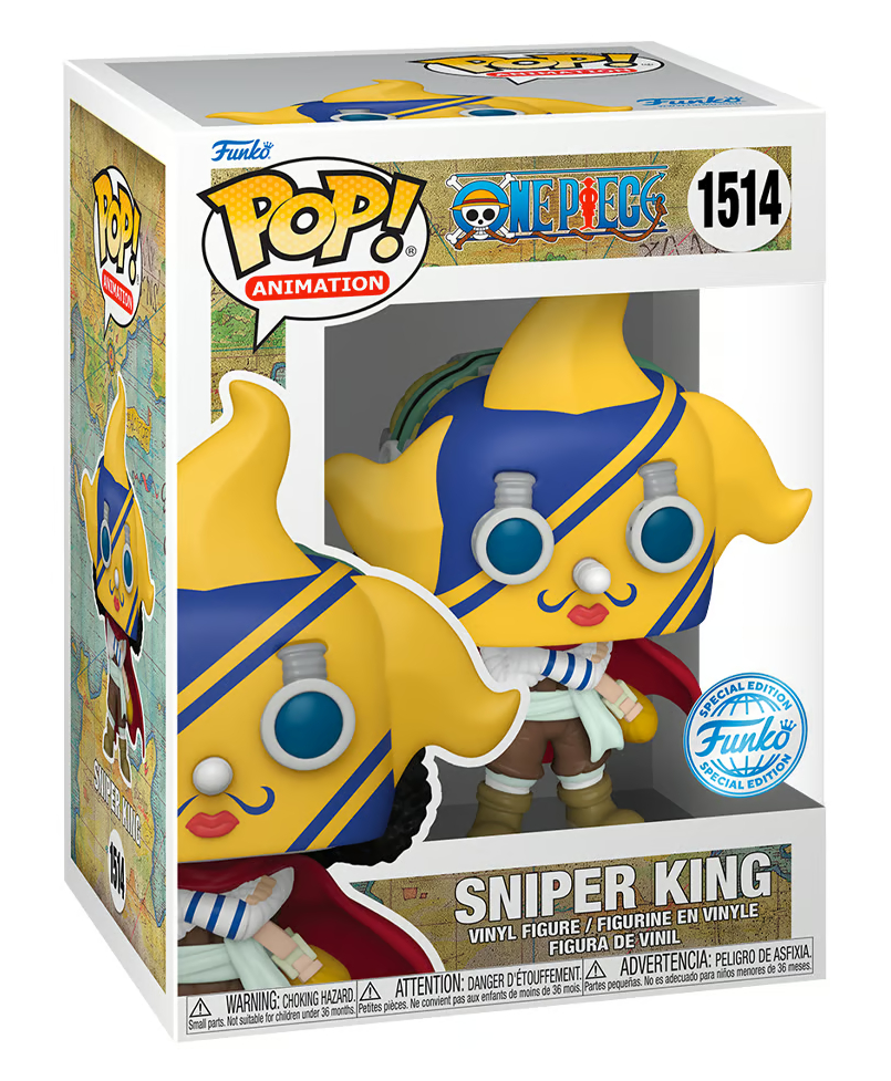 POP! DELUXE #1514 PVC ONE PIECE SNIPER KING SOGEKING