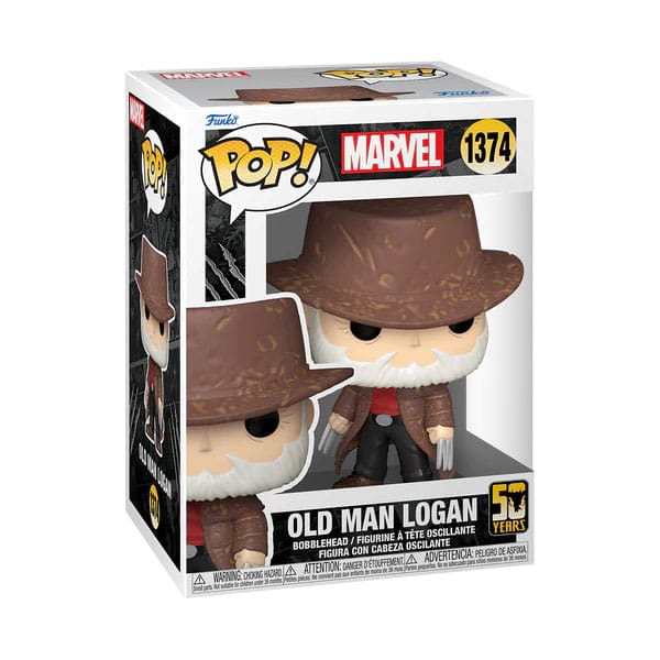 POP! MARVEL #1374 PVC WOLVERINE 50TH ULTIMATE OLD MAN LOGAN