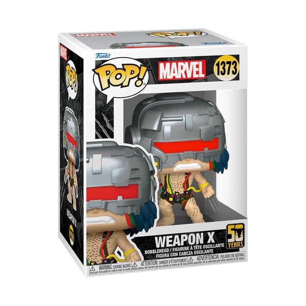 POP! MARVEL #1373 PVC WOLVERINE 50TH ULTIMATE WEAPON X
