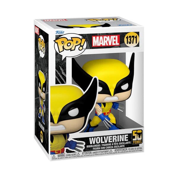 POP! MARVEL #1371 PVC WOLVERINE 50TH ULTIMATE WOLVERINE CLASSIC