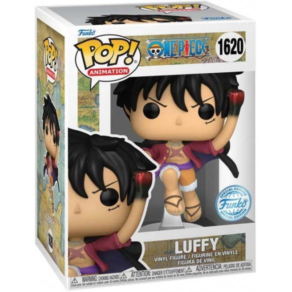 POP! ANIMATION #1620 PVC ONE PIECE LUFFY UPPERCUT