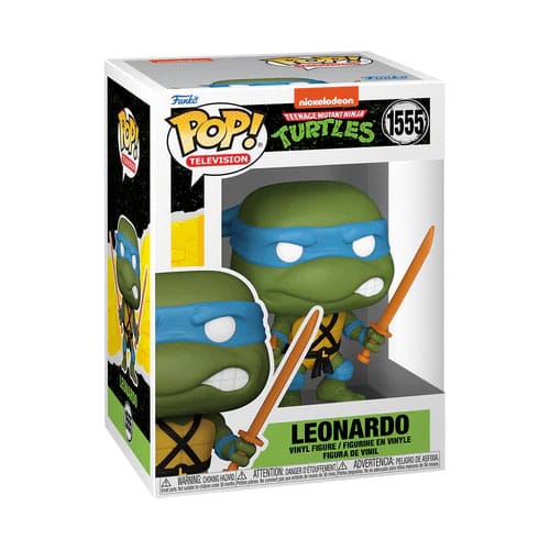 POP! TELEVISION #1555 PVC TEENAGE MUTANT NINJA TURTLES LEONARDO