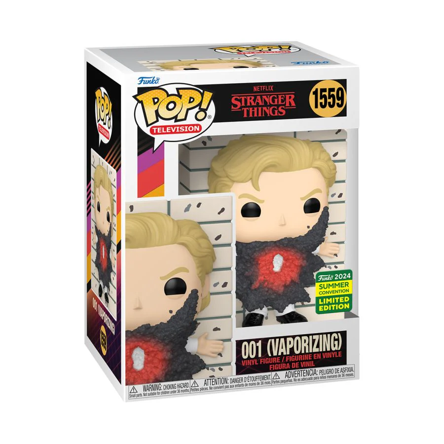 POP! TELEVISION #1559 PVC STRANGER THINGS 001 (VAPORIZING)