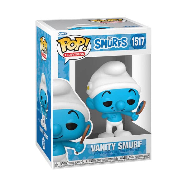 POP! TELEVISION #1517 PVC THE SMURFS VANITY SMURF