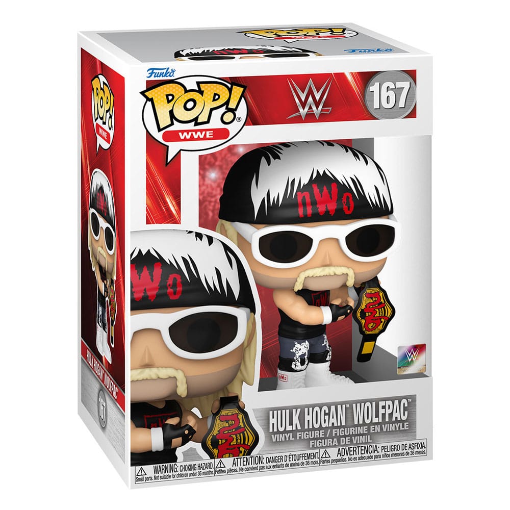 POP! WWE #167 PVC HULK HOGAN WOLFPAC