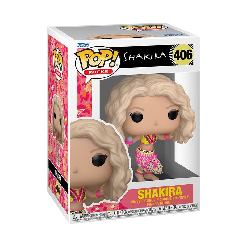 POP! ROCKS #406 PVC SHAKIRA WAKA WAKA