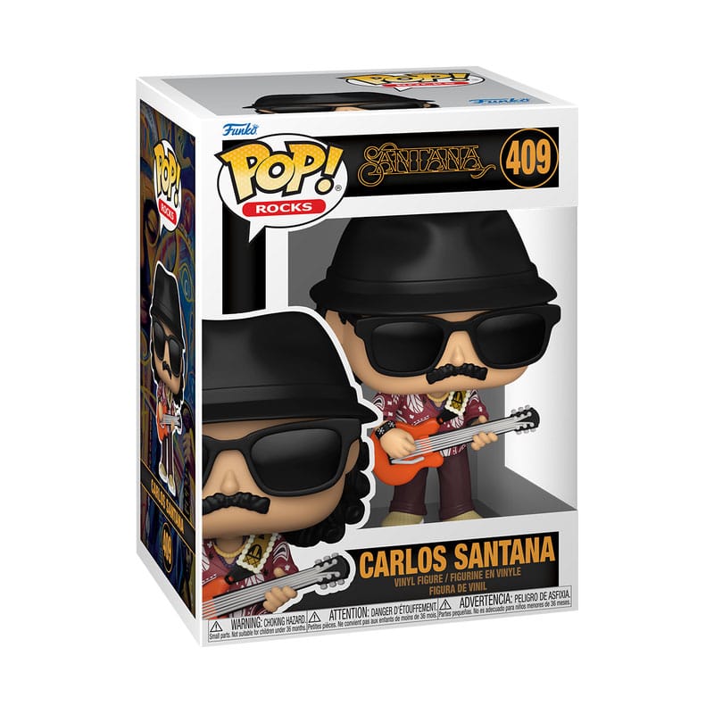 POP! ROCKS #409 PVC CARLOS SANTANA