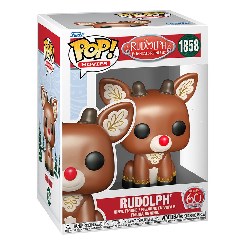 POP! MOVIES #1858 PVC RUDOLPH THE RED-NOSED REINDEER RUDOLPH