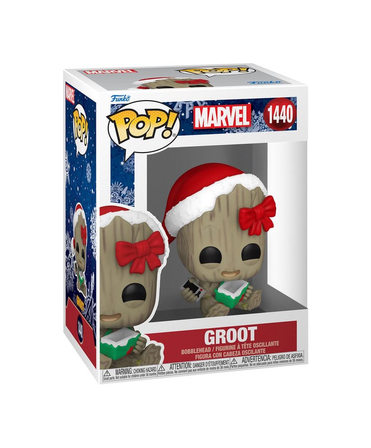 POP! MARVEL #1440 PVC BOBBLE HEAD HOLIDAY GROOT