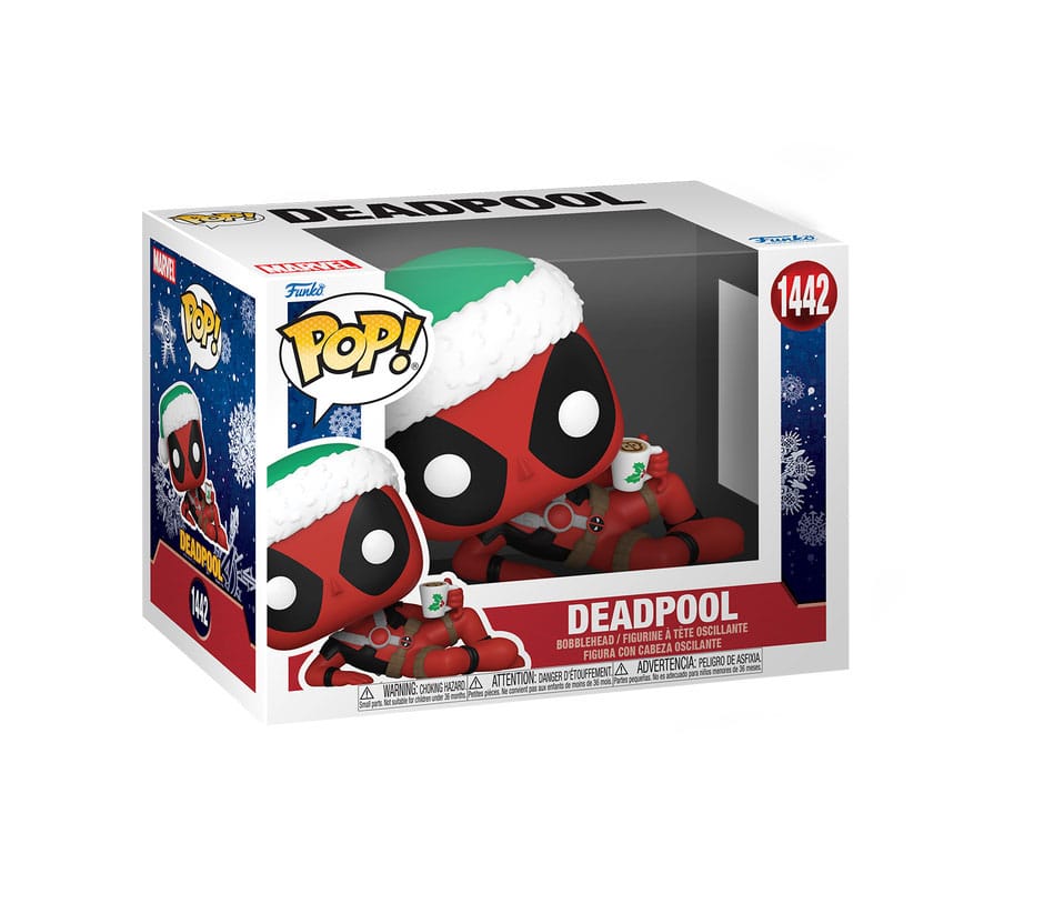 POP! MARVEL #1442 PVC HOLIDAY DEADPOOL